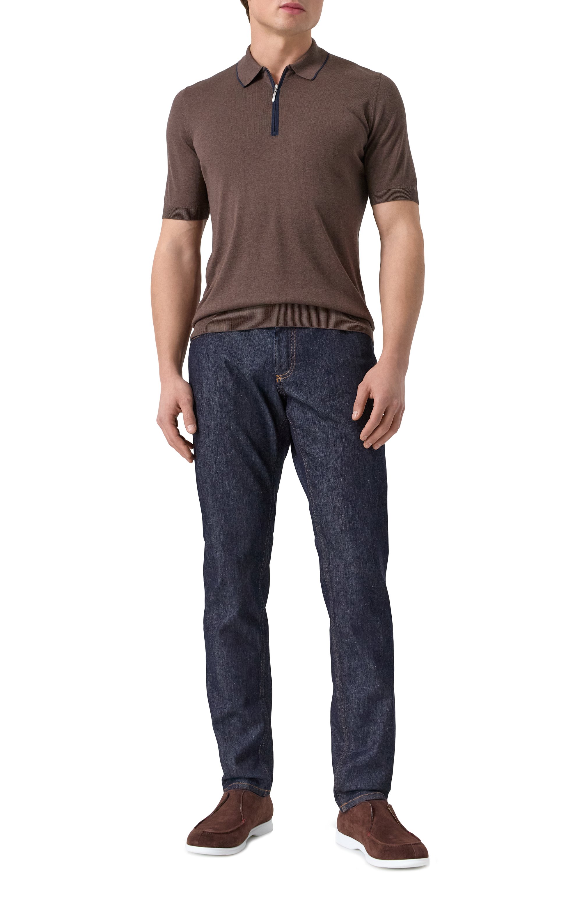 Шелковое поло GRAN SASSO, арт. 43166/23506, фото 2