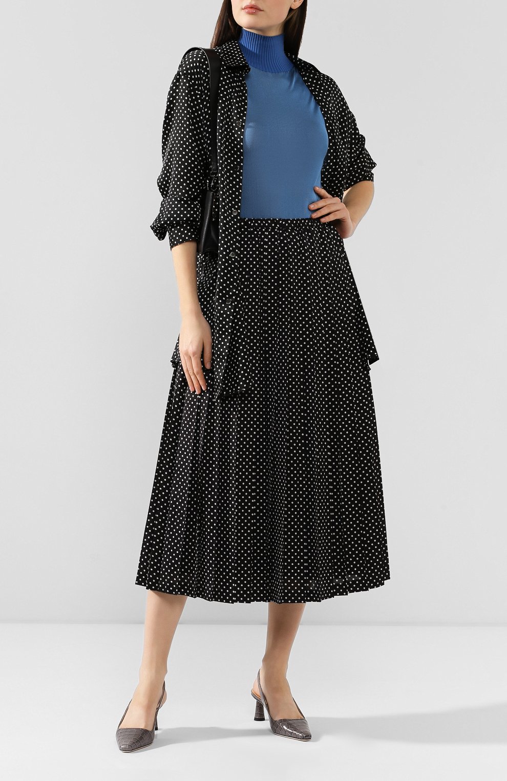 Кожаные туфли diana BY FAR, арт. 19FWDIANGRD, фото 2