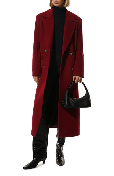 Пальто из шерсти и вискозы LESYANEBO, арт. FW21/H-405/OLZ, фото 2