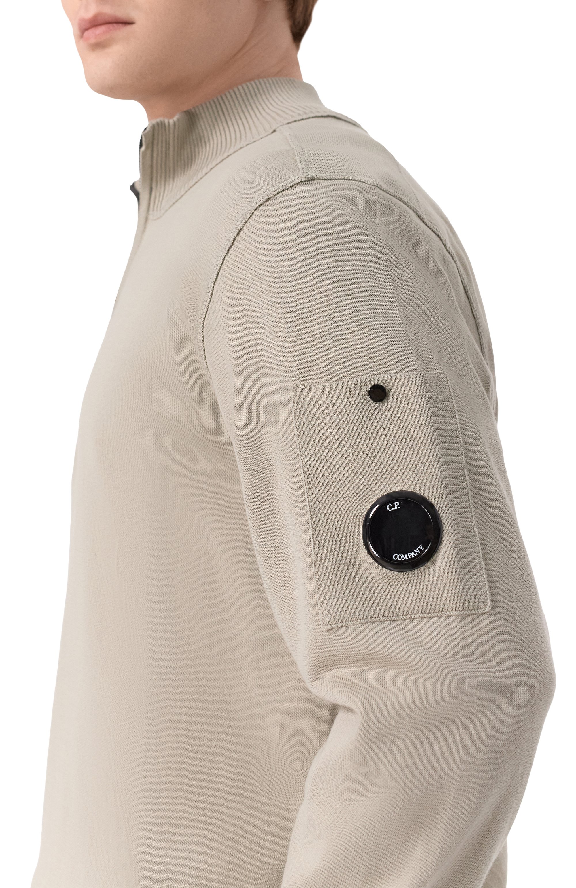 Хлопковый джемпер C.P. COMPANY, арт. 20CMKN194A/110560A, фото 5
