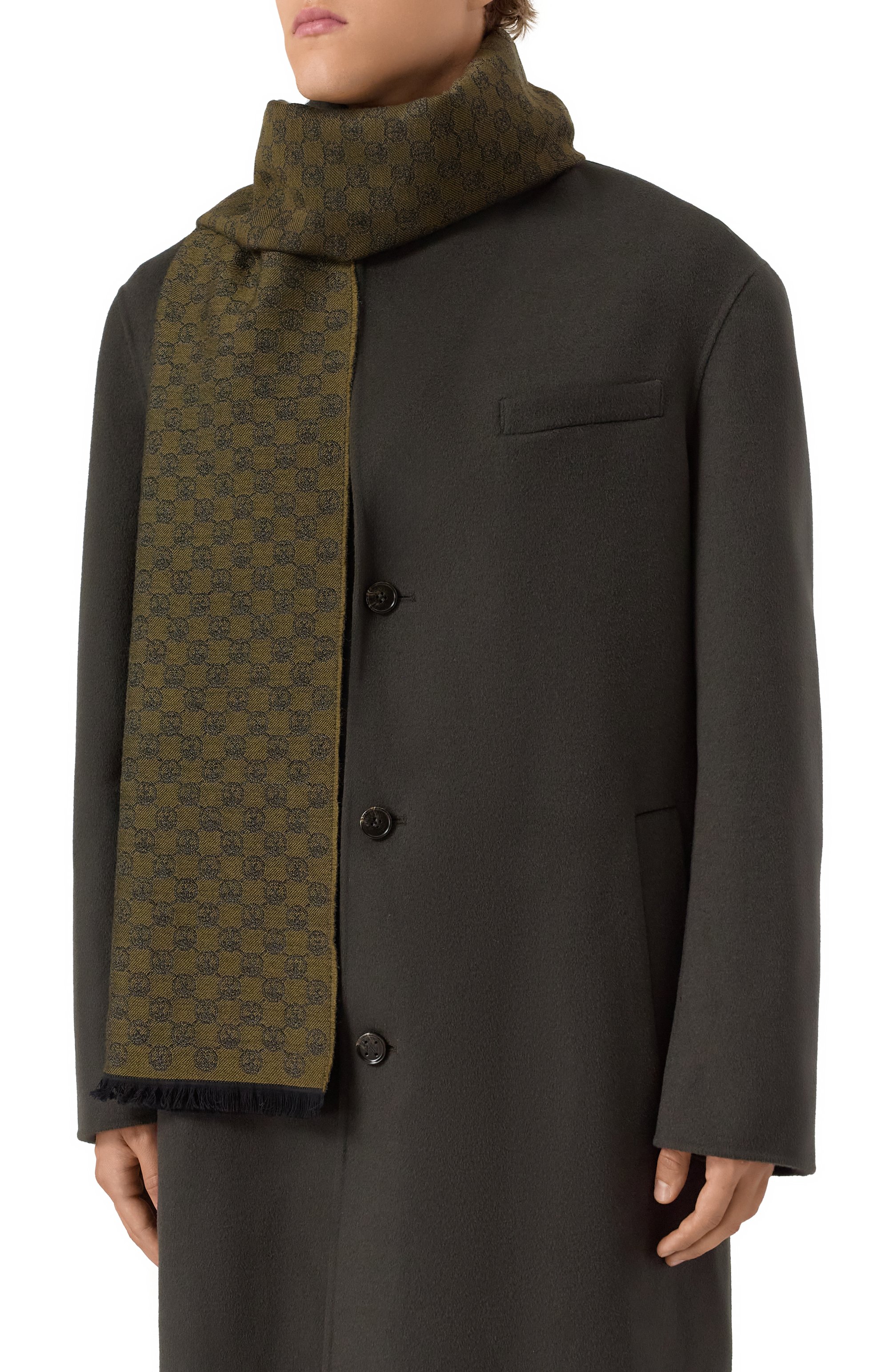 Шерстяной шарф MOSCHINO, арт. 50066/M5131, фото 2