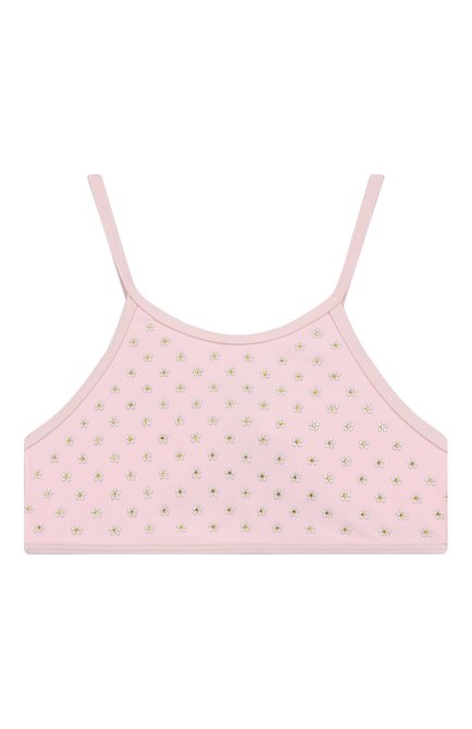 Детского раздельный купальник MARC JACOBS (THE) светло-розового цвета, арт. W60528 | Фото 2 (Материал сплава: Проставлено; Нос: Не проставлено; Материал подклада: Синтетический материал; Материал внешний: Синтетический материал)