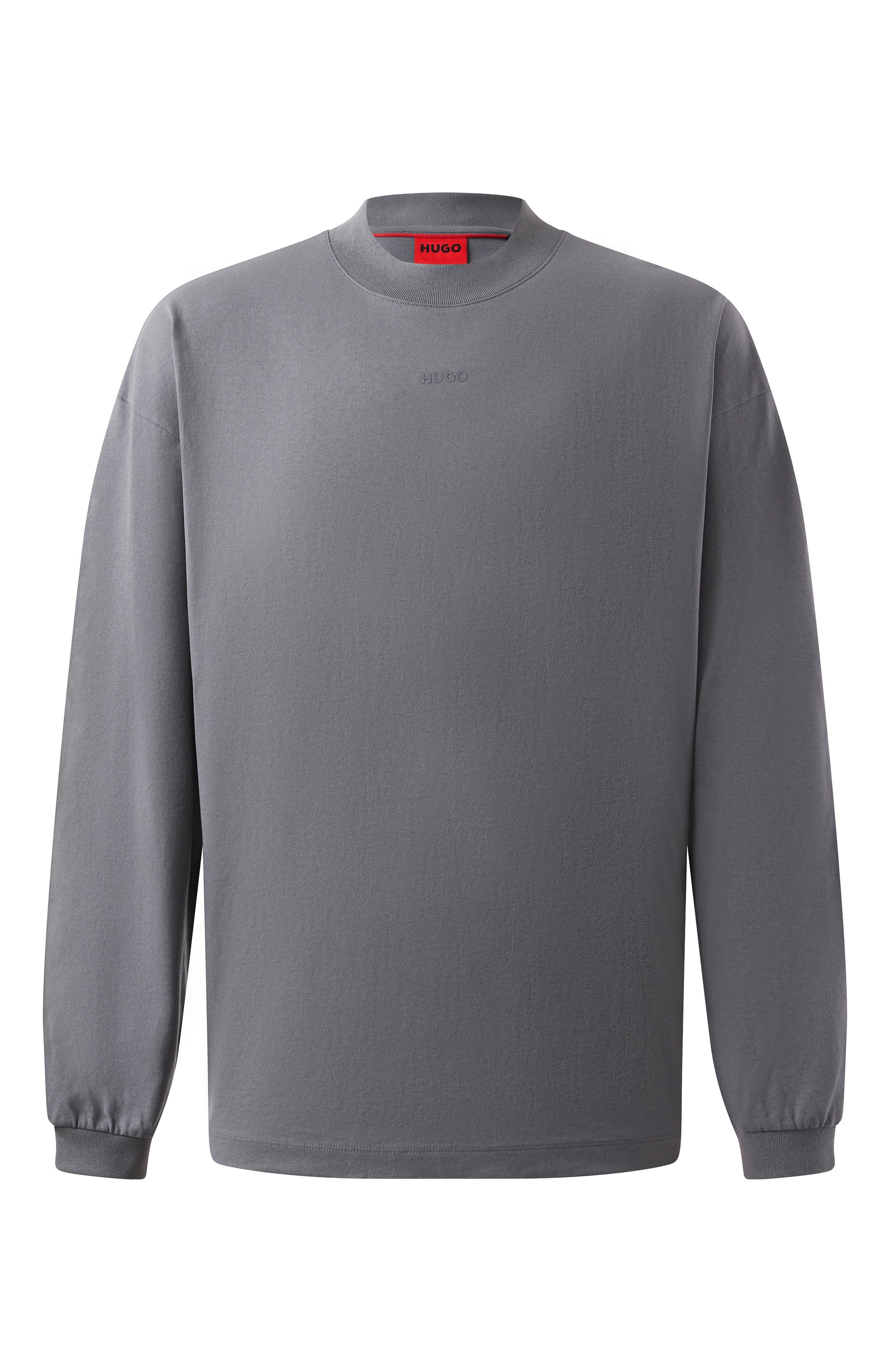 Хлопковый лонгслив HUGO, арт. 50511029, фото 1