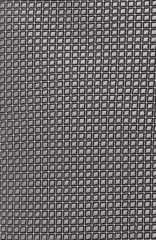 Шелковый галстук Zilli CRAV02M0600VRH000 Серый  CRAV02M0600VRH000 Фото 4