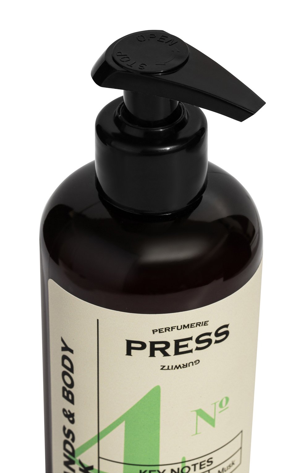 Увлажняющее молочко для рук и тела №4 bergamot, fig, musk (300ml) PRESS GURWITZ PERFUMERIE, арт. 4631159194157, фото 3