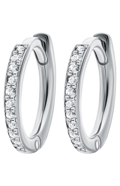 Серьги с белым топазом MOONKA, арт. ec-cer-r, фото 3