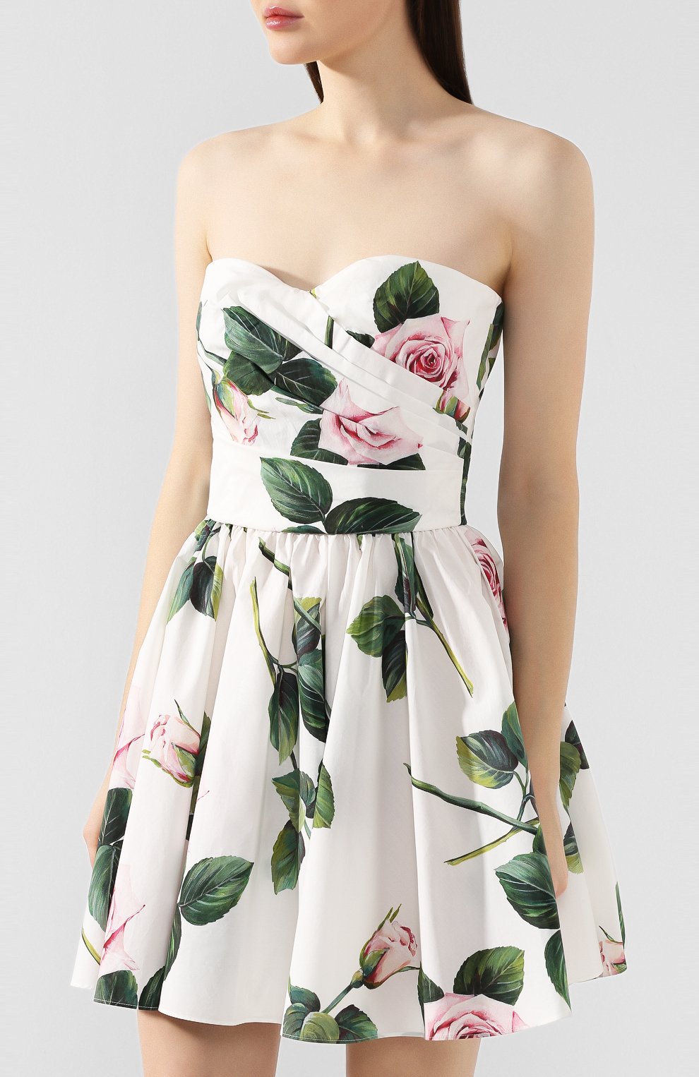 Хлопковое платье DOLCE & GABBANA, арт. F6H7CT/HS5FZ, фото 3