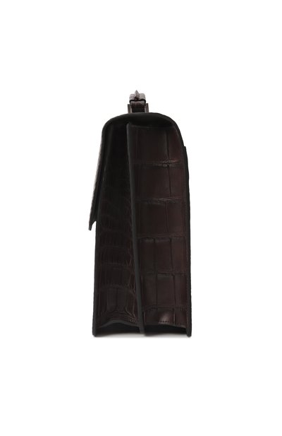 Портфель из кожи аллигатора KITON, арт. UBA0072N0073001000, фото 4