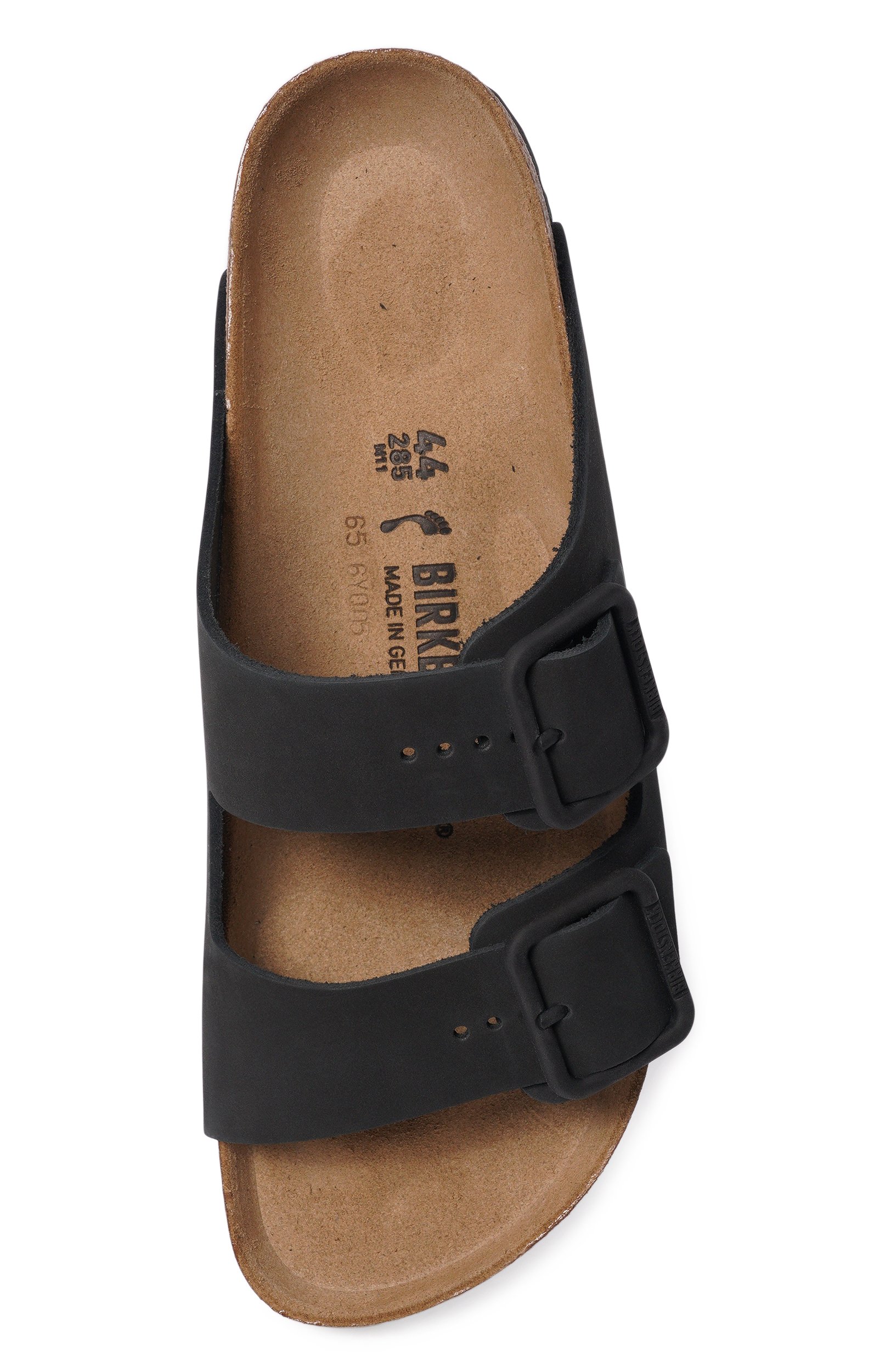 Шлепанцы arizona из нубука BIRKENSTOCK, арт. 1031771, фото 5