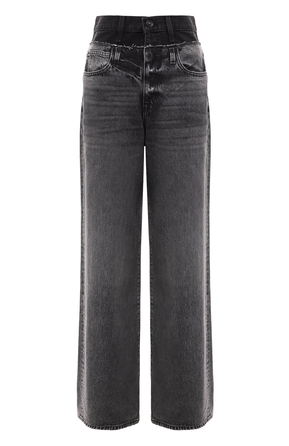 Джинсы SLVRLAKE темно-серого цвета по цене 59850 руб., арт. ERWJ707U SHCL/REW0RKED EVA DBL WAISTBAND SHAD0W C0, фото 1 Джинсы SLVRLAKE, арт. ERWJ707U SHCL/REW0RKED EVA DBL WAISTBAND SHAD0W C0, фото 1