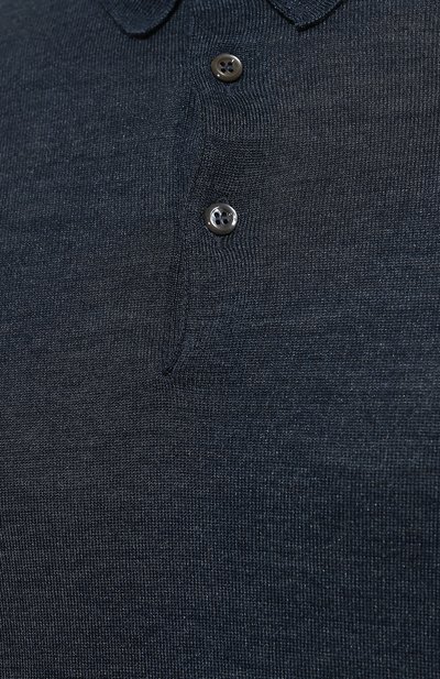 Поло из шерсти и шелка GRAN SASSO, арт. 57132/13190, фото 5