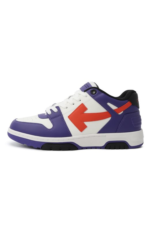 Комбинированные кеды Out Of Office Off-White 0MIA189S25LEA004 Фиолетовый  0MIA189S25LEA004 Фото 4