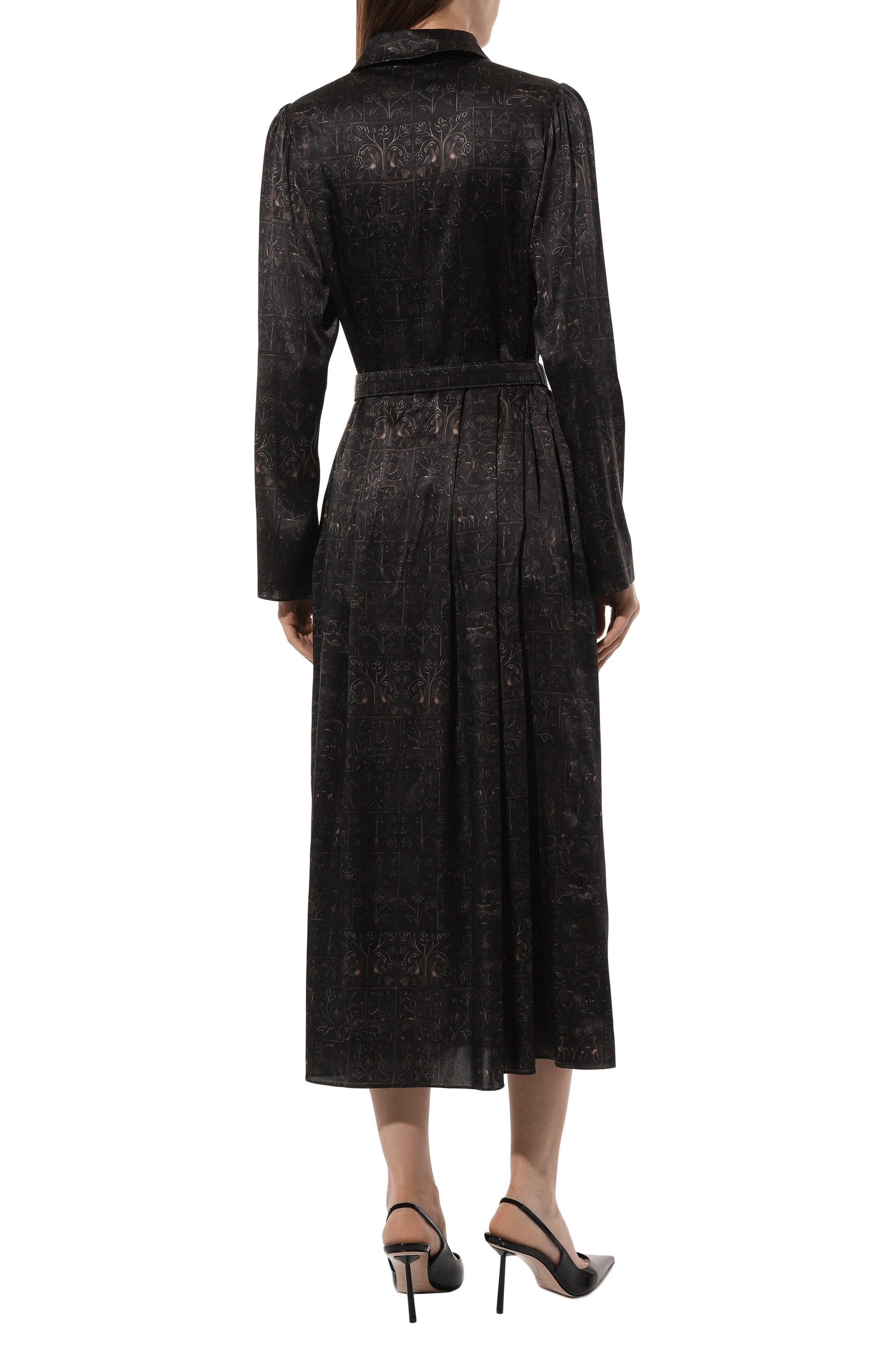 Шелковое платье AKHMADULLINA, арт. 1225.5D001/S713, фото 4