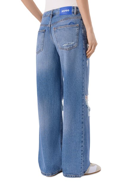 Джинсы gamala HUGO BLUE голубого цвета по цене 14900 руб., арт. 50561138, фото 4 Джинсы gamala HUGO BLUE, арт. 50561138, фото 4