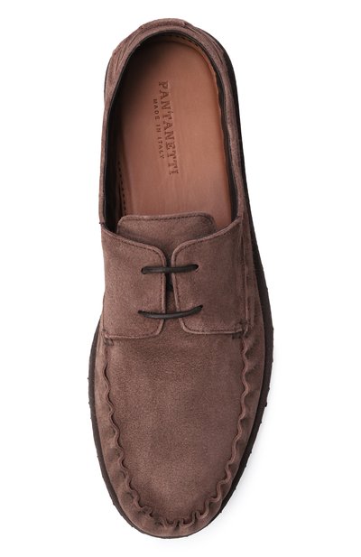 Замшевые топсайдеры PANTANETTI, арт. 19521G/KARKUM, фото 5