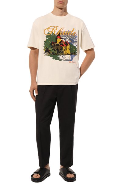 Хлопковая футболка RHUDE, арт. RHPF24TT06012, фото 2