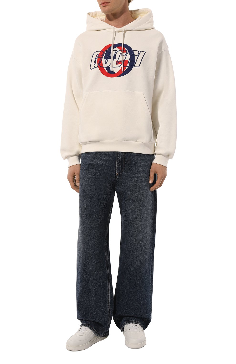 Хлопковое худи GUCCI, арт. 770839/XJGA2, фото 2