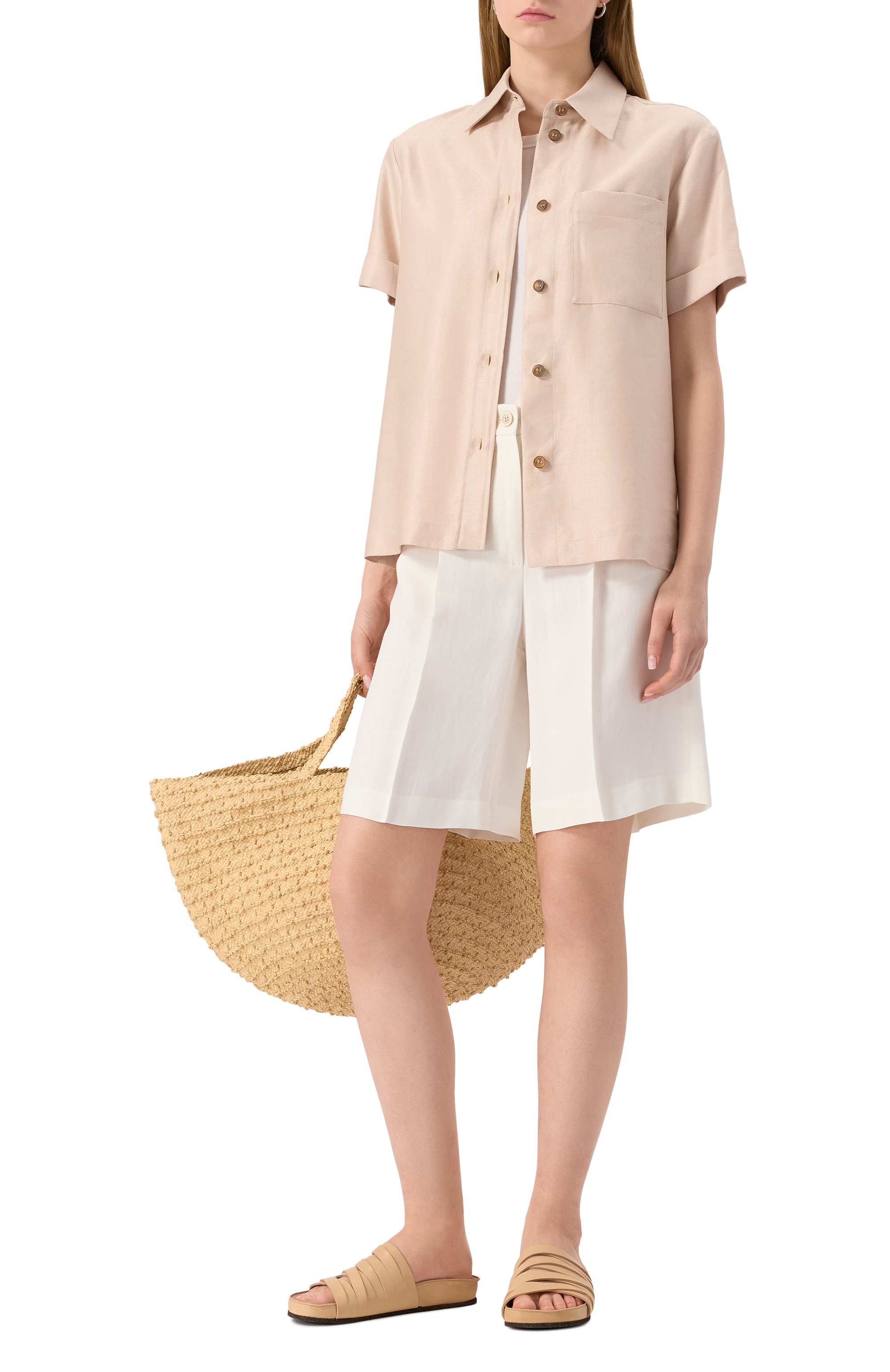 Кожаные шлепанцы PANTANETTI, арт. 18745F, фото 2