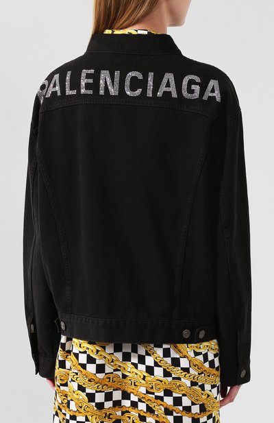 Джинсовая куртка BALENCIAGA, арт. 571449/TEW35, фото 4
