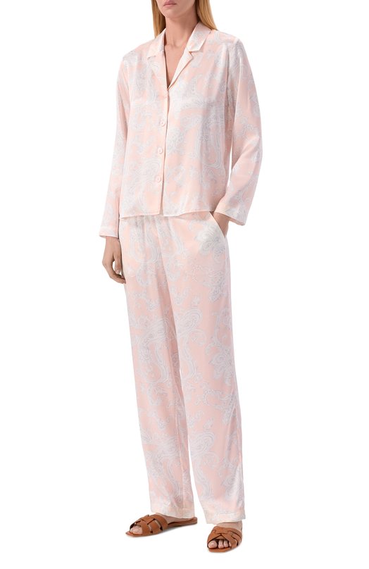 Шелковая пижама Eva B.Bitzer 16311471 Розовый  16311471 Фото 2