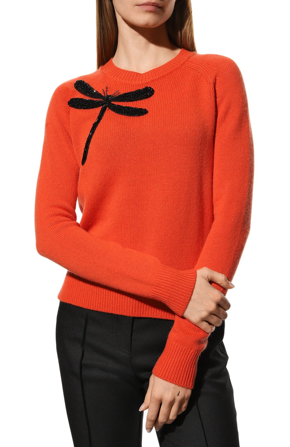 Пуловер из шерсти и к ашемира DICE KAYEK, арт. FW22K80005/LUI, фото 3