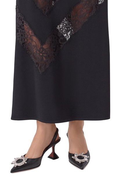 Кожаные туфли begum sling 70 AMINA MUADDI, арт. BEGUM SLING 70/NAPPA, фото 2