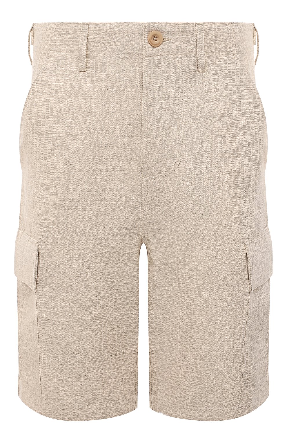 Шорты из хлопка и льна DROLE DE MONSIEUR, арт. D-BS130-C0105-DBG, фото 1