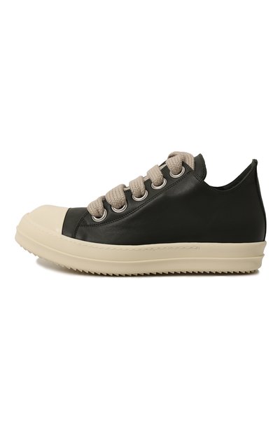 Кожаные кеды porterville jumbo RICK OWENS, арт. RU02D6893/LC0W2, фото 4