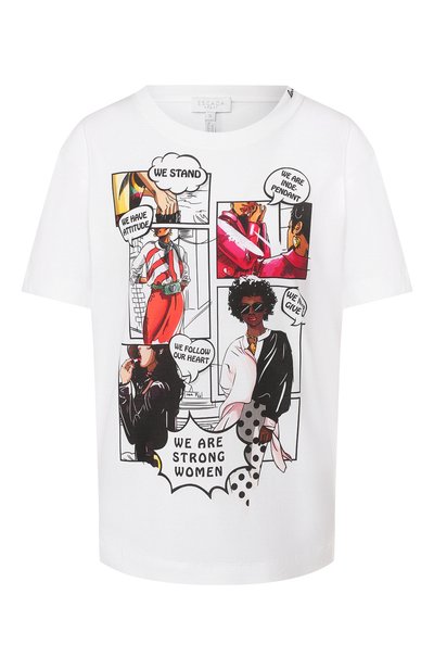 Хлопковая футболка ESCADA SPORT, арт. 5032166, фото 1