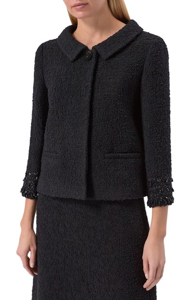Твидовый жакет VALENTINO, арт. 8B3CE3YP/9VM, фото 3