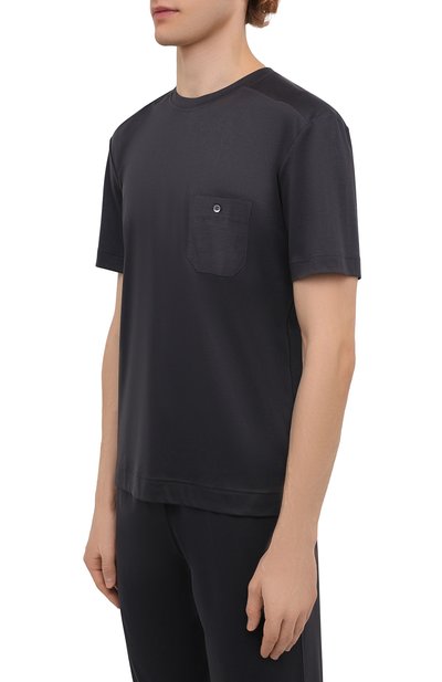 Футболка из хлопка и вискозы ZIMMERLI, арт. 8520-21091, фото 3