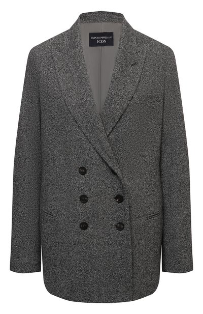 Женский жакет из вискозы и шерсти EMPORIO ARMANI, арт. BNG25T/B2118