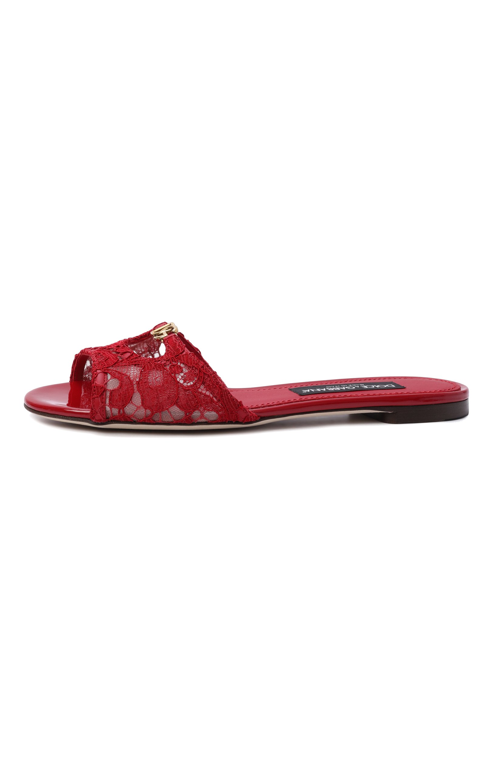Комбинированные шлепанцы bianca DOLCE & GABBANA, арт. CQ0684/A0610, фото 4