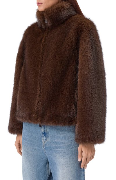 Шуба из экомеха FLASHIN, арт. FF26FB, фото 3