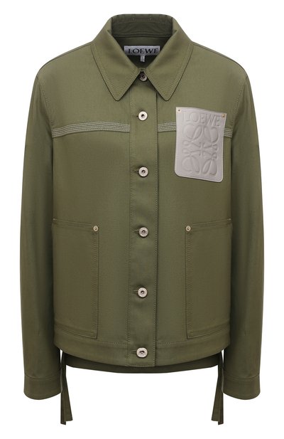 Женская хлопковая куртка LOEWE, арт. S359Y02X39