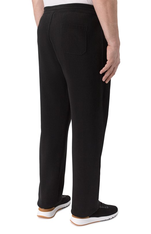 Хлопковые брюки Stefano Ricci K616447P3D/F26114_001 Чёрный  K616447P3D/F26114_001 Фото 4