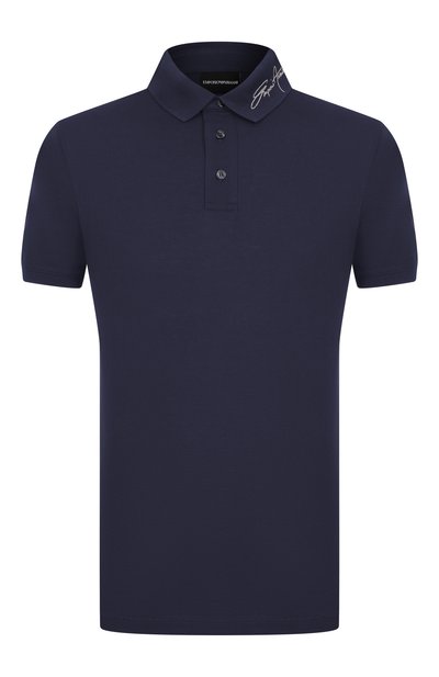 Мужское хлопковое поло EMPORIO ARMANI, арт. EM002999/AF12955