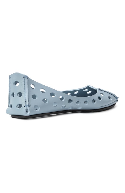 Кожаные балетки Perfo Alaia AA3A033CK247 Голубой  AA3A033CK247 Фото 5