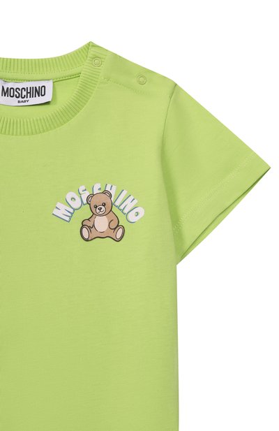 Хлопковая футболка MOSCHINO, арт. MZM047/LAA01, фото 3