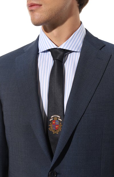 Шелковый галстук GUCCI, арт. 571780 4E002, фото 2