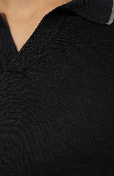 Шелковое поло ANDREA CAMPAGNA, арт. 43174/30901, фото 5