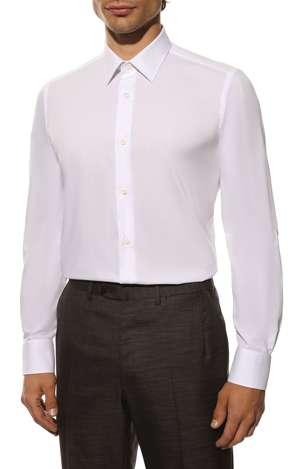 Хлопковая рубашка GIAMPAOLO, арт. 908/TS37057/LUNGA, фото 4