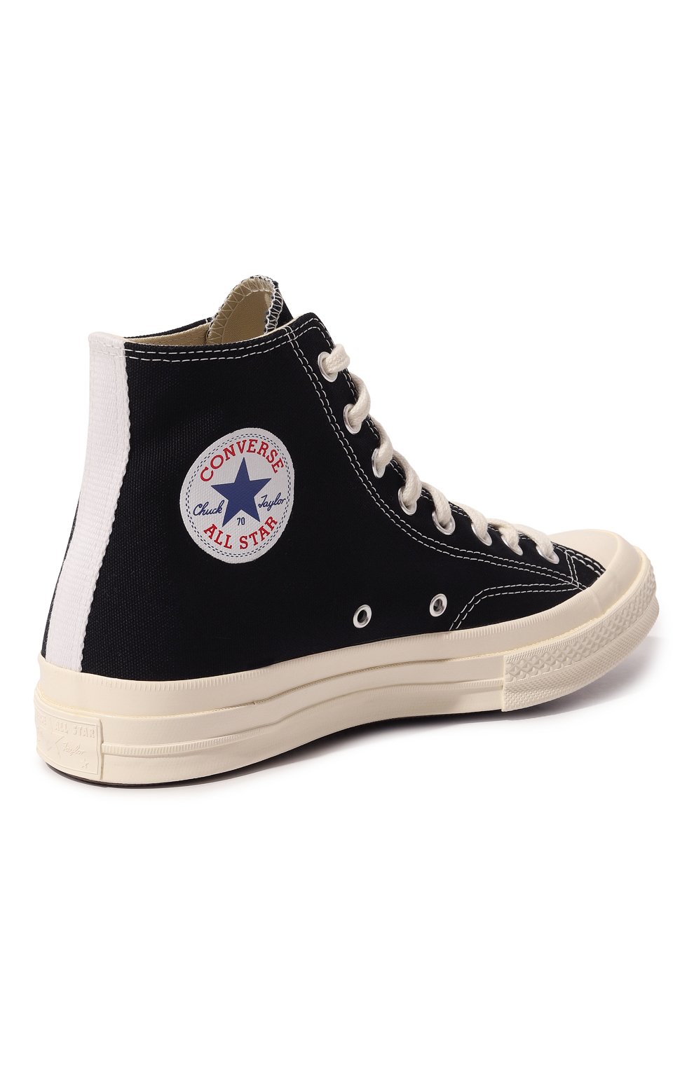Текстильные кеды comme des garcons play x converse COMME DES GARCONS PLAY, арт. 150204, фото 5