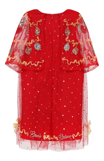 Платье EIRENE красного цвета по цене 59150 руб., арт. FW2604G, фото 2 Платье EIRENE, арт. FW2604G, фото 2