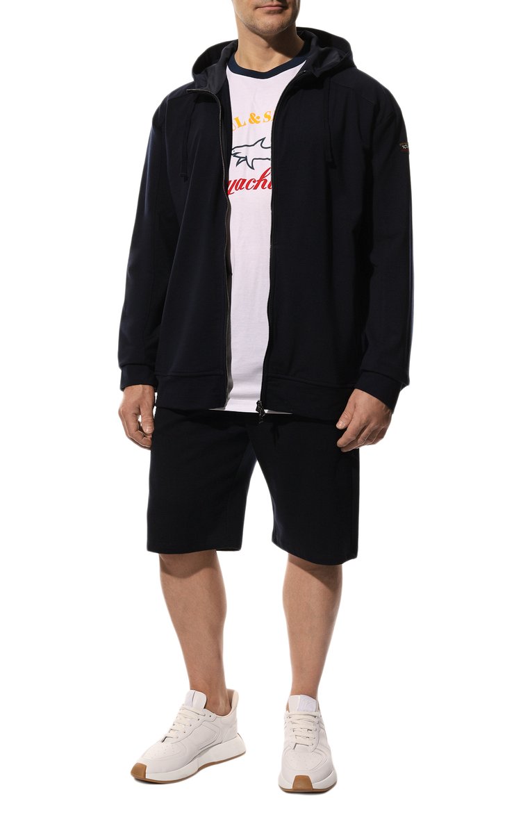 Хлопковая футболка PAUL&SHARK, арт. C0P1006/3XL-6XL, фото 2