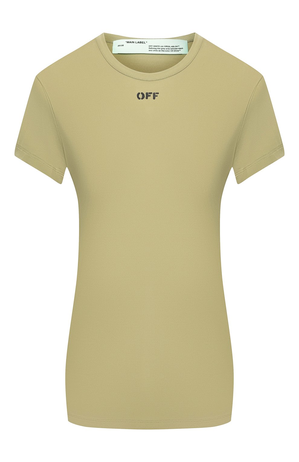 Футболка из вискозы OFF-WHITE, арт. 0WAA062S19B780494110, фото 1