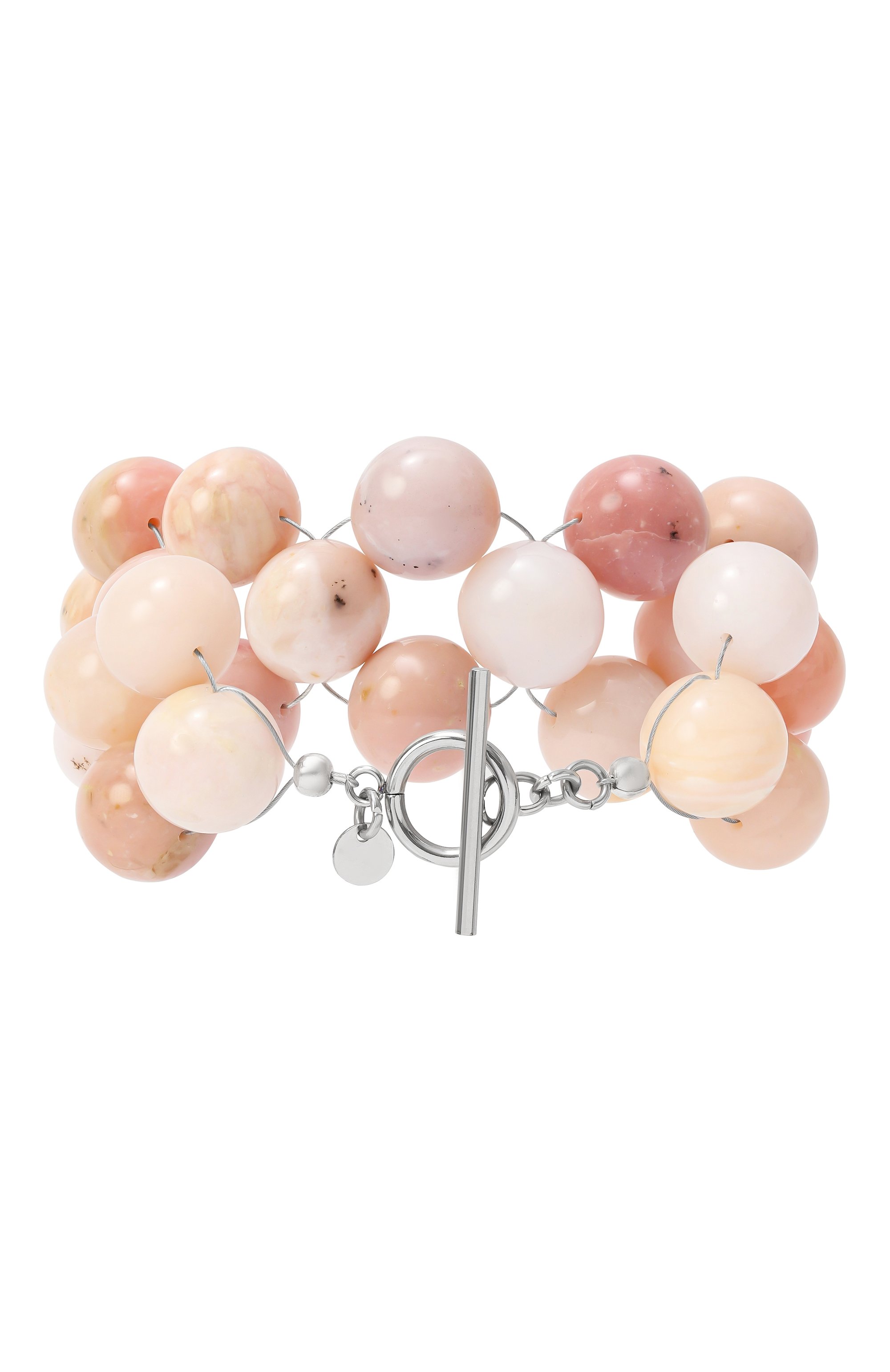 Браслет-фенечка с розовыми опалами MOONKA, арт. CRT-111PK-BR00-OPL, фото 3