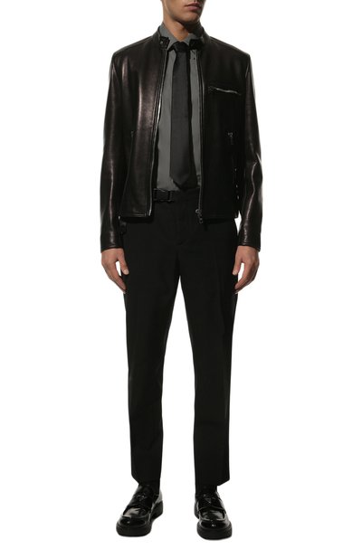 Кожаная куртка PRADA, арт. UPW290-GIS-F0002, фото 2