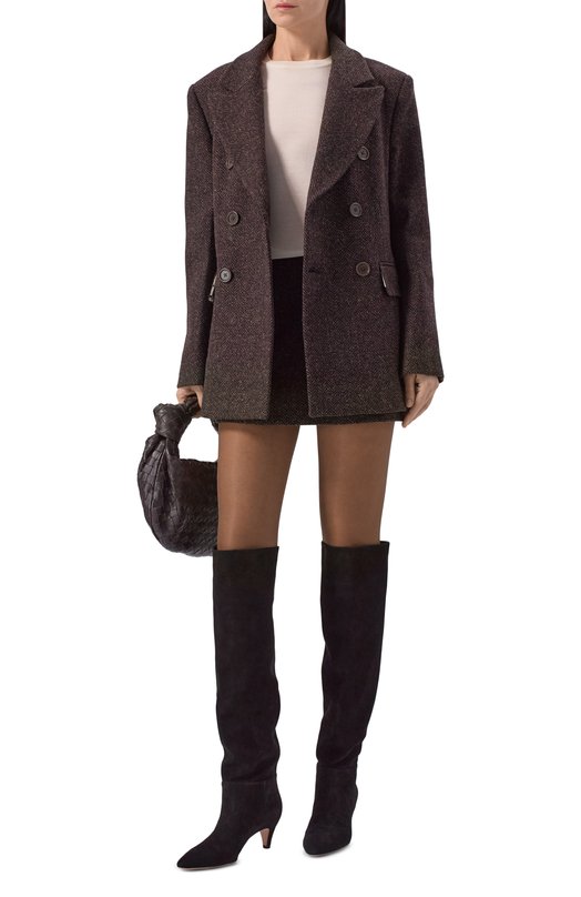 Замшевые ботфорты Elise 55 Gianvito Rossi G80138.55RIC.C45NER0 Чёрный  G80138.55RIC.C45NER0 Фото 3