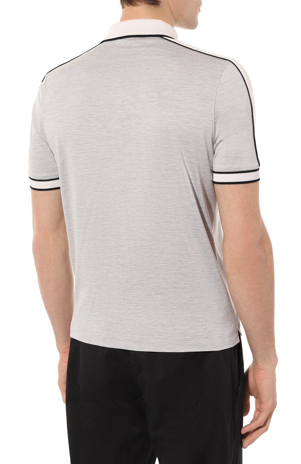 Поло из шелка и хлопка STEFANO RICCI, арт. K818919P31/T23271, фото 4